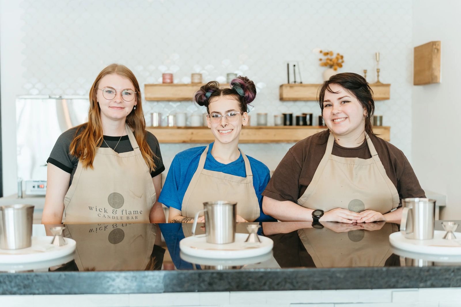 About Wick and Flame Candle Bar Tulsa, OK